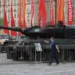 Putin boldly showcases captured American and British tanks in Moscow.