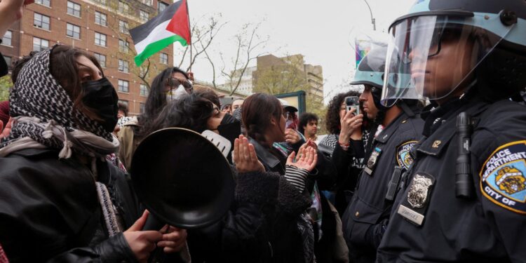 More than 100 individuals apprehended as Pro-Palestine demonstrations escalate at universities throughout the United States.