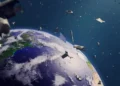 A NASA satellite narrowly avoided a collision with Russian space debris.