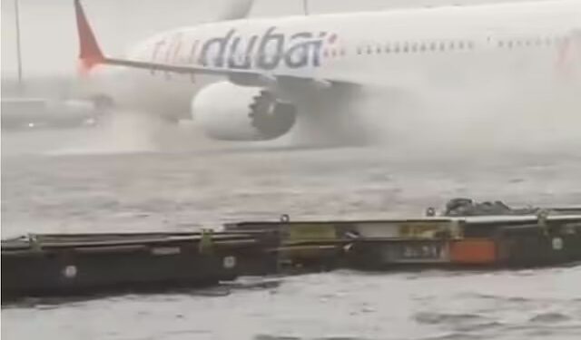 Pune to Dubai flights canceled due to severe weather conditions.