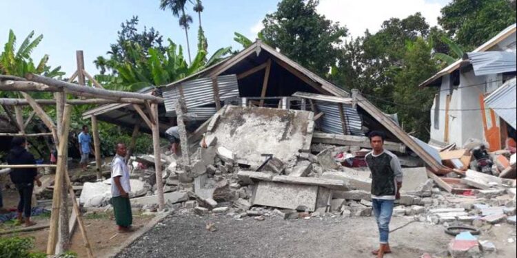 Indonesia’s Java Island is hit by a powerful 6.1 magnitude earthquake.
