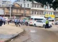 Two people were killed and more than 20 others were injured in a knife attack at a hospital in China, with the suspect being taken into custody.
