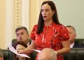 Australian politician Brittany Lauga claims she was given drugs and subjected to a sexual assault.