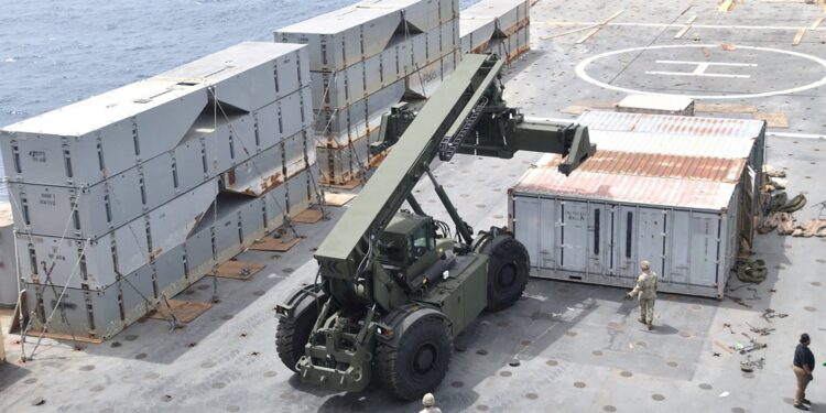 U.S. assistance to Gaza experiences delays due to the temporary removal of a military pier from the coastline for maintenance purposes.