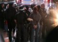 Protesters Arrested by Police, Building Cleared at Columbia University.
