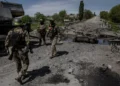Russian forces are involved in intense combat in the city of Kharkiv in Ukraine.