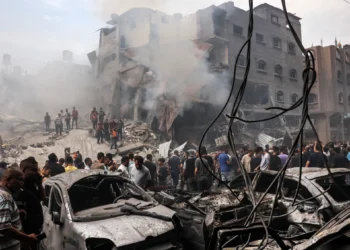 The Israeli military has struck a ‘Hamas compound’ located within a school in the Gaza Strip. According to media affiliated with Hamas, the attack has resulted in the death of 39 individuals.