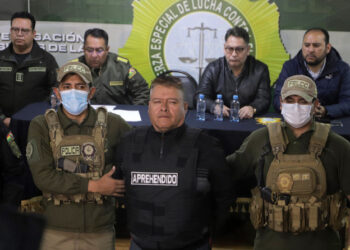 Bolivian authorities detain general implicated in coup plot.
