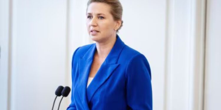 Mette Frederiksen, the Prime Minister of Denmark, was attacked in downtown Copenhagen.