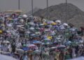 Hundreds of lives are lost during the Hajj pilgrimage in Saudi Arabia due to the intense heat.