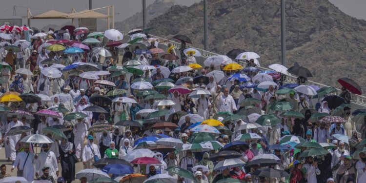 Hundreds of lives are lost during the Hajj pilgrimage in Saudi Arabia due to the intense heat.
