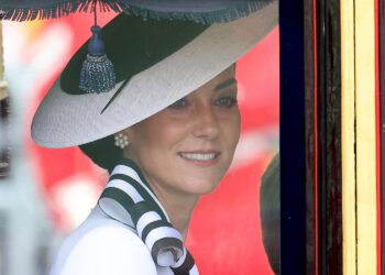 Princess Kate appears in public for the first time after undergoing cancer surgery.