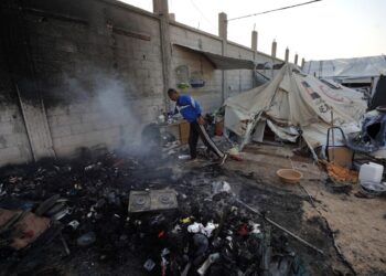 The local chief of the Red Cross in Rafah vividly remembers the horrifying scenes of a pile of bodies and blood after an Israeli strike.