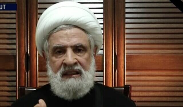 Hezbollah’s deputy leader asserts that the militant group is prepared for a possible ground operation by the IDF.