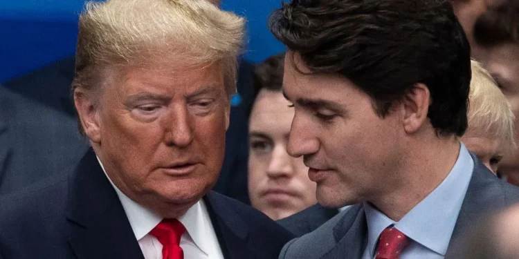 Trudeau visits Mar-a-Lago for a meeting with Trump following tariff warnings.
