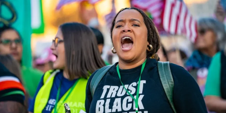 US Women’s March 2024: Massive demonstration in Washington, D.C. to support Harris and advocate for abortion rights.