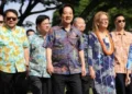 Taiwan’s president discusses China with former Speaker Pelosi during a visit to Hawaii.