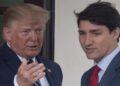 During his meeting with Prime Minister Trudeau, Trump humorously suggested the idea of Canada becoming the “51st state” of the United States.