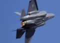 US F-35 fighter jet crashes in Alaska; pilot safely ejects.