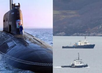 A whale’s fart has raised alarms within the UK Royal Navy, which is concerned about potential Russian drone surveillance, according to reports.