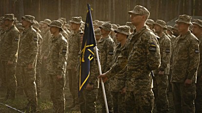 A man in Ukraine killed an army recruiter to escape conscription.