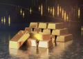 Gold prices remain near all-time highs as worries about Trump tariffs affect investor sentiment.