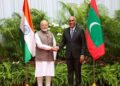 PM Modi and Maldives President Muizzu plant trees in Malé as part of the ‘Ek Ped Maa Ke Naam’ initiative