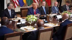 Why Liberians Are Upset Following Trump’s Compliment on the President’s ‘Good English’