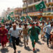 Three people were killed and more than 60 were injured as gun violence erupted during Pakistan’s Independence Day celebrations in Karachi.