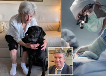 A blind Canadian woman can now see using her tooth.