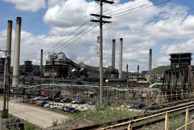 Explosion reported at a steel plant in the US near Pittsburgh; one person has died, dozens are injured, and two individuals are unaccounted for.