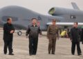 North Korea’s Kim examines a drone test and advocates for increased utilization of AI.