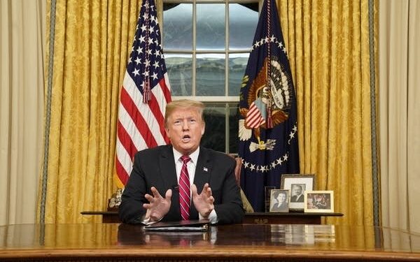 ‘The finest Oval Office ever’: Did Trump’s 24k White House post represent the most tone-deaf action following the Michigan church shooting?