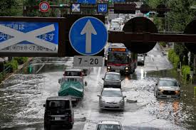 Observe: Tokyo faces intense flooding, with streets and metro stations underwater; flights suspended.