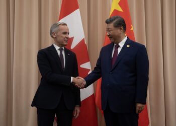 Xi and Carney engage in their first official discussions in 8 years as the Prime Minister of Canada agrees to visit China.