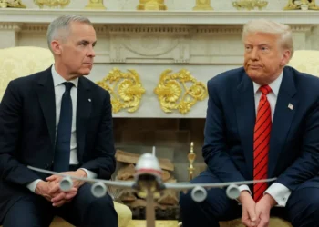 Trump meets with Carney at the White House, suggesting advancements in the trade deal talks despite the ongoing tariff standoff.