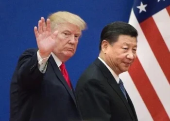 Trump criticizes ‘hostile’ China, cautions about ‘huge’ tariffs due to export restrictions on rare earths.
