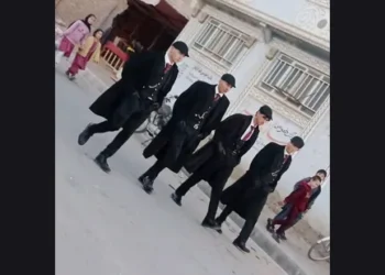 Taliban apprehend 4 individuals wearing ‘Peaky Blinders’ coats and caps for allegedly promoting foreign culture.