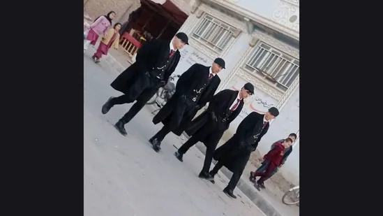 Taliban apprehend 4 individuals wearing ‘Peaky Blinders’ coats and caps for allegedly promoting foreign culture.